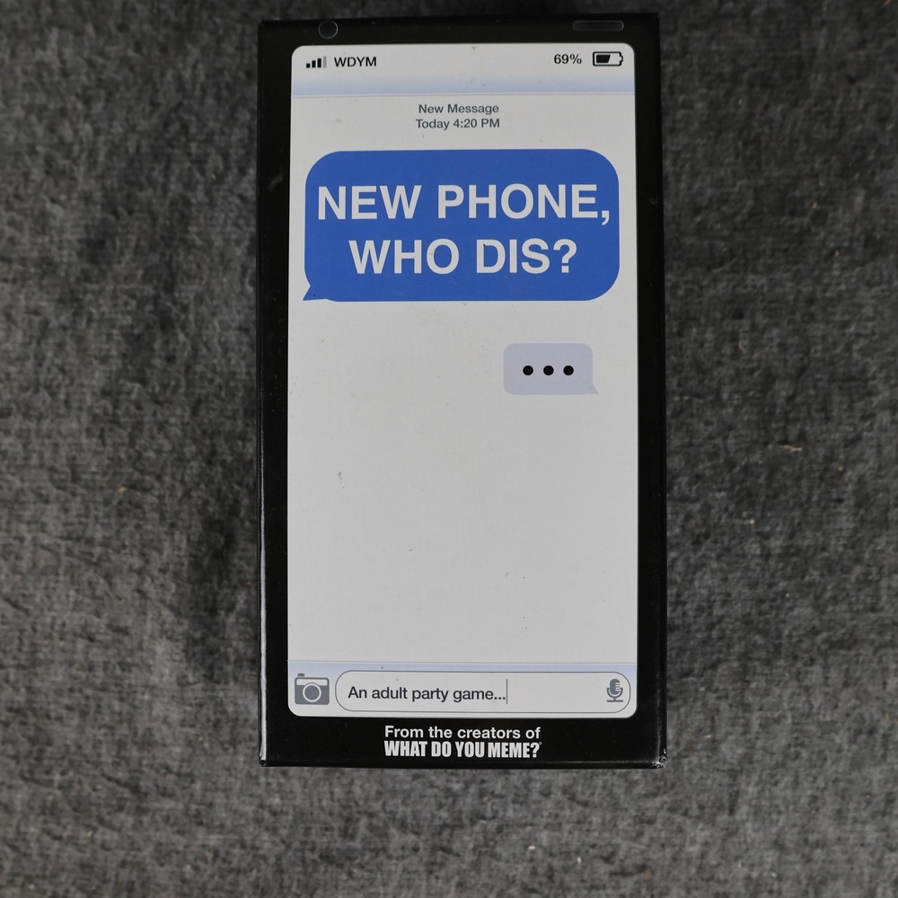 New Phone Who Dis Party Card Game What Do You Meme 2019 Adult 3+ Players 17+